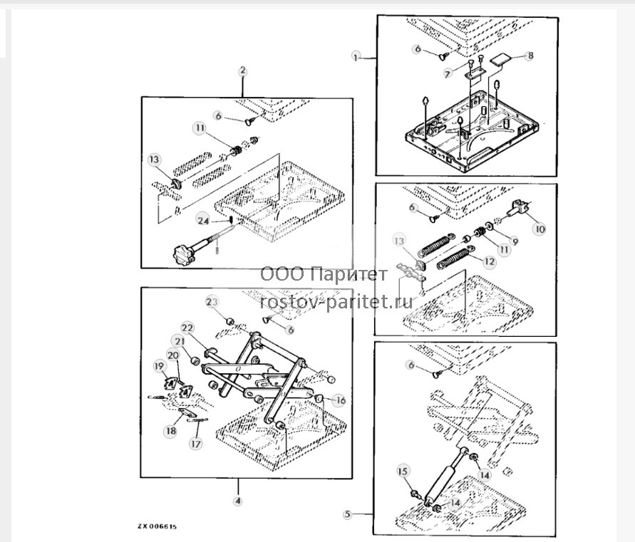 MECHANIC SUSPENSION SEAT 